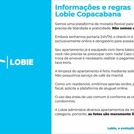 Lobie Copacabana Apartment Rio de Janeiro Luaran gambar