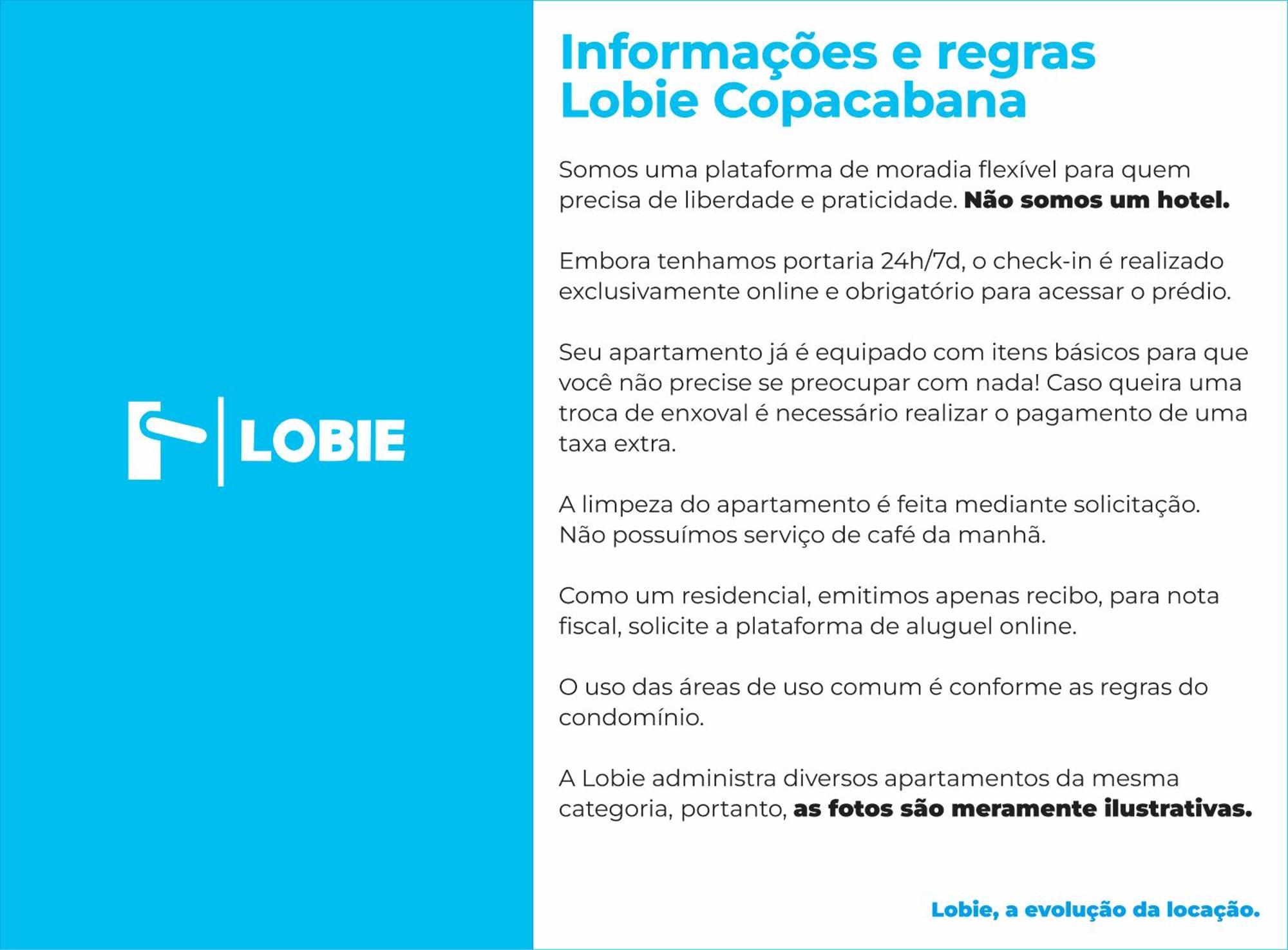 Lobie Copacabana Apartment Rio de Janeiro Luaran gambar
