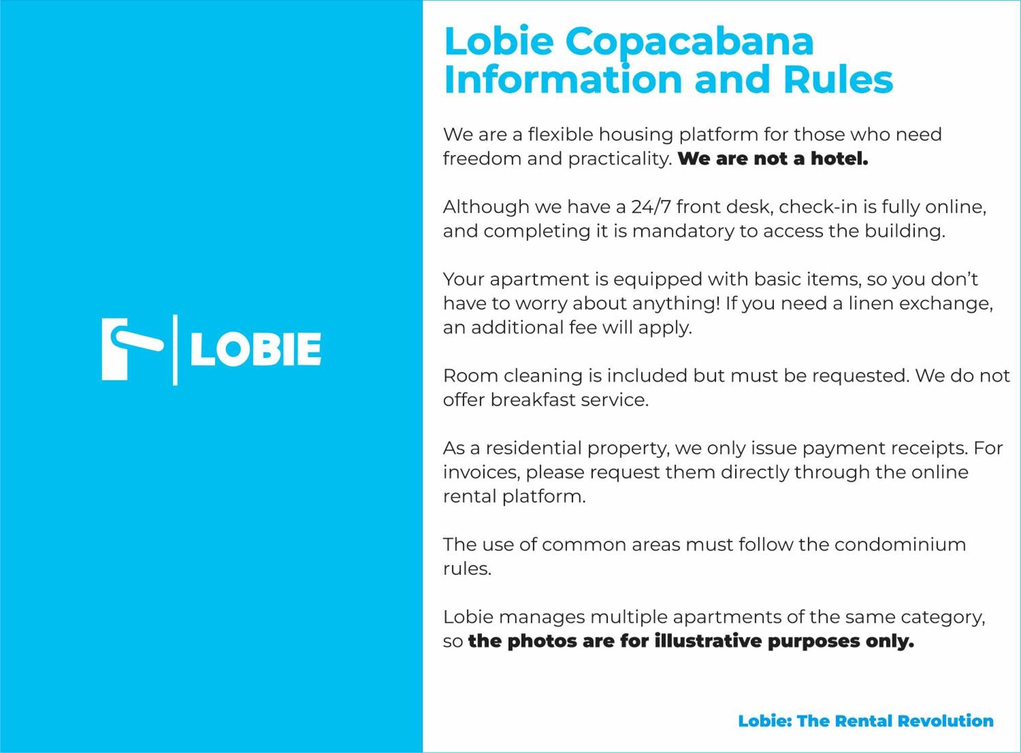 Lobie Copacabana Apartment Rio de Janeiro Luaran gambar